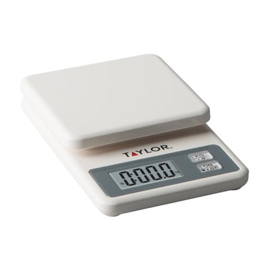 Taylor Precision 3817 11 lb White Portion Scale — main image