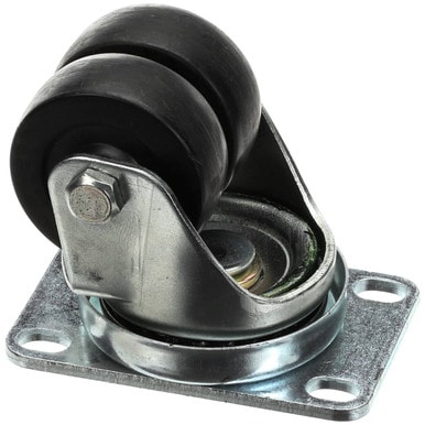 Continental Refrigeration 50241 Caster, Flat Plate DualWheel (2 No Brak — main image