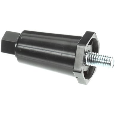 Hatco 053004000 leg 2 12 black plastic adj