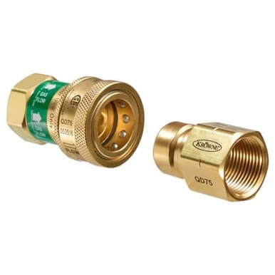 Krowne QD75 3/4 Quick Disconnect ForGas Hoses