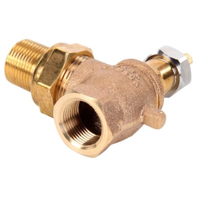 Cleveland Steamer Parts — Cleveland Range KE02055-2 Steam Valve3/4, PlatedNut (St