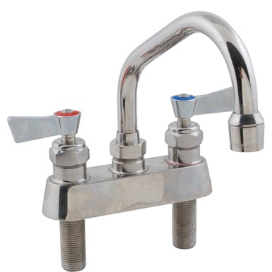 Fisher Manufacturing 53740 4 in Deck Mount Faucet w/ 6 in Spout — main image
