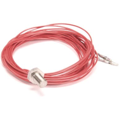 Delfield TBP00191 Thermistor, Hi Temp, Red, 8'