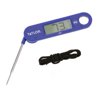 Taylor Precision 1476FDA 40° to 250°F Folding Digital Thermometer