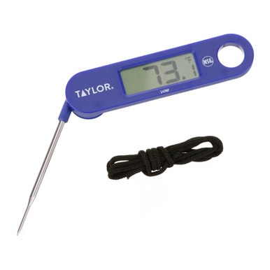 Taylor Precision 1476FDA -40° to 250°F Folding Digital Thermometer — main image