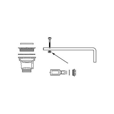 Fisher Manufacturing 11177 Nut, Locking (8-32 Thd) — main image