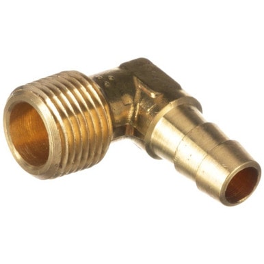 Groen 102209 Fitting Hose Barb 90 El 3/8" Id X 3/8" Npt — main image
