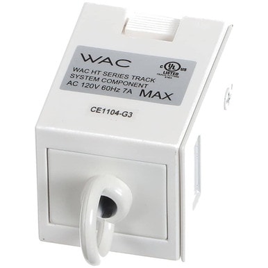 Hatco 02.19.270.02 Track Pendant Wac White — main image