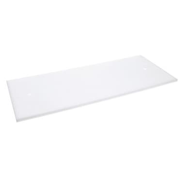 True 915133 Cut Board 1/2 X 11-3/4X27-1/2 Wht Drill