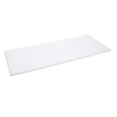 True 915133 Cut Board 1/2 X 11-3/4X27-1/2 Wht Drill — main image