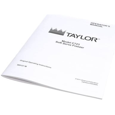 Kitchen Spares — Taylor 069127-M Man-Oper C723