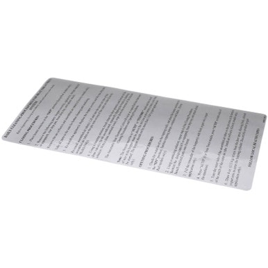 Taylor 045273 Decal-Inst-Cln-Day-Ht-Ss — main image