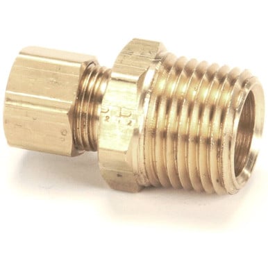 Kitchen Spares — Henny Penny FP01-115 Connector-3/8Tube To1/2Npt Br