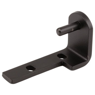 beverage air 401 247a 02 hinge bracket top lh black mtur — main image