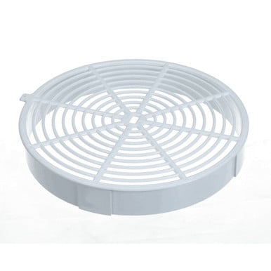 True Refrigerator Parts — True 910263 Evaporator Fan Cover, 9.070 Dia. White