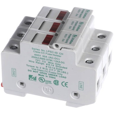 Alto Shaam FU-34770 Fuse, Holder, 3-Bank, Power -Safe, "Dead Front" — main image