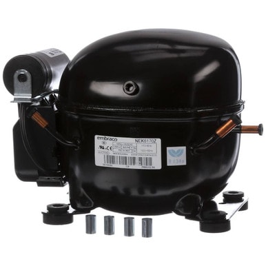 Continental Refrigeration NEK6170Z1 Compressor 4-369Comp1/4Hp Hi R-134A 115 — main image