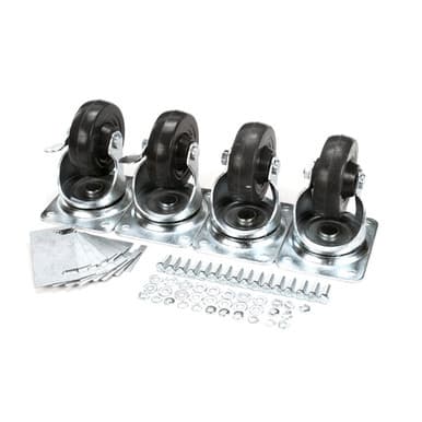 True 872069 Caster Kit 4 Trcb Set/4Swivel