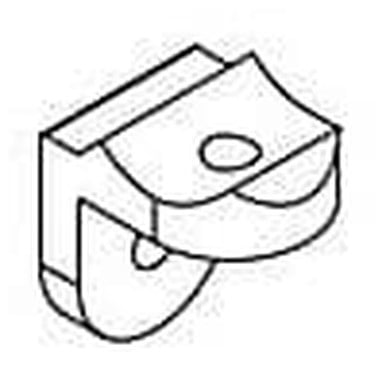Delfield 3235509 Brkt, Glass, Frt, 1Od, D C