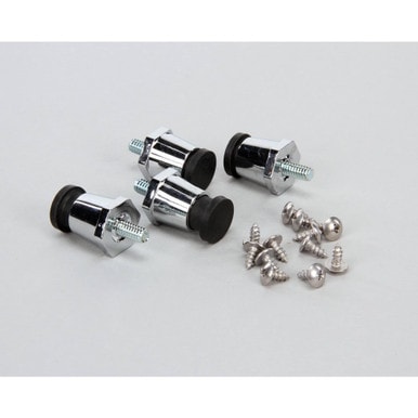Silver King 10314-95 Kit Leg 1In Silver W/Rubber Pa — main image