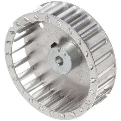 Alto Shaam FA-33481 Fan, Wheel, 3.84"X 1" W/.312"Hubcw From Back, Alumi