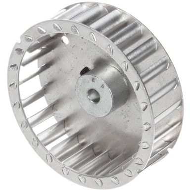 Alto Shaam FA-33481 Fan, Wheel, 3.84"X 1" W/.312"Hubcw From Back, Alumi — main image