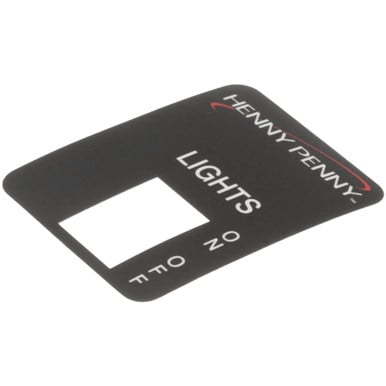 Kitchen Spares — Henny Penny 59305 Label - Lights W/O Prb