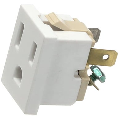 Wilbur Curtis WC-14001 Receptacle, Snap-In 125V15A S