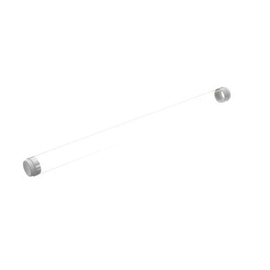 True 801262 Lampshield, 16 3/8 T8W/White End Caps