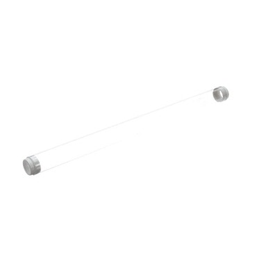 True 801262 Lampshield, 16 3/8 T8W/White End Caps — main image