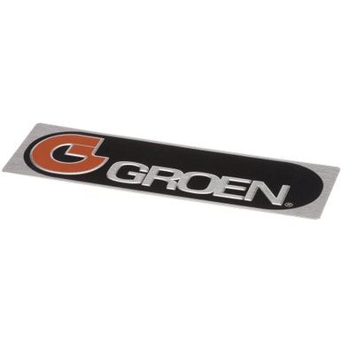 Groen Z055450 Nameplate "Groen" Large — main image
