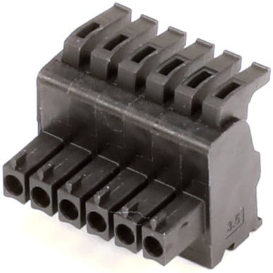 Alto Shaam TM-34884 Terminal, 3.5Mm Pluggable, Black6 Poles, Es/Esi/Esg
