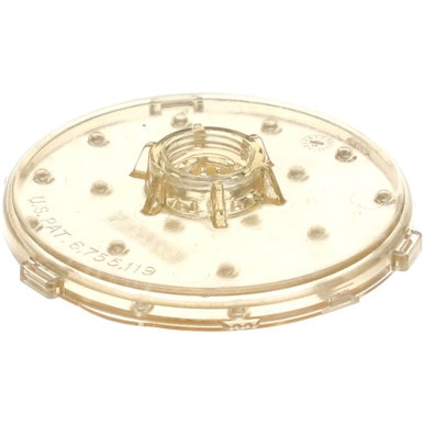 Wilbur Curtis WC-29050 Sprayhead (Amber, 5/16" Inlet) — main image