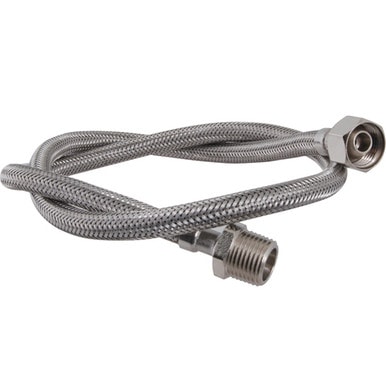 Fisher Manufacturing 10006 36 in Braided Stainless Steel Supply Line — main image