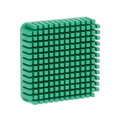 Nemco 57417-3 1/2 in Green Push Block for Easy Chopper 3™ — main image