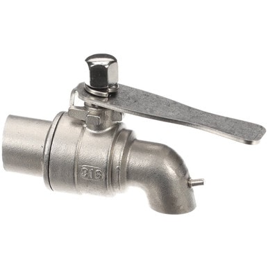 Rational 60.71.443P Ball Bib Cock 1"Machined — main image
