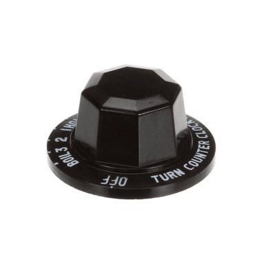Wilbur Curtis WC-3217 Knob, Thermostat, Black, Ru Units