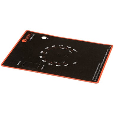 Groen Steamer Parts — Groen 175046 Overlay, Control Panel, Off-175-425F, Off-80-220C