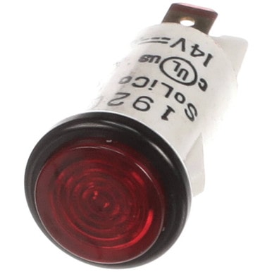 Hatco 021925600 pilot lt red 12vdc led — main image