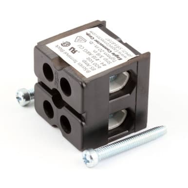 Hatco r021504500 kitterminal block 2 pole