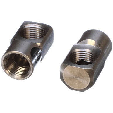 Fisher Manufacturing 71447 Ss Close Elbow 1/2F 2Ea — main image