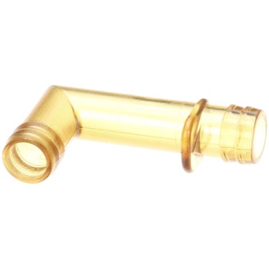 Wilbur Curtis WC-29047 Elbow, Overflow, Plastic — main image