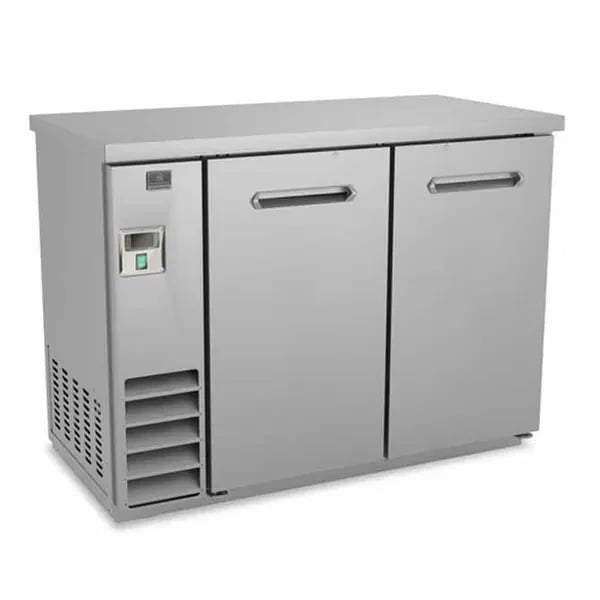 Commercial Refrigeration Parts — Kelvinator KCHBB48SS Stainless Steel Top Back Bar Cooler 49"W