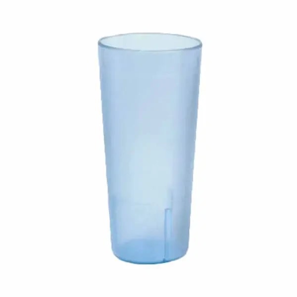 Thunder Group PLTHTB024B Blue 24 oz. Plastic Tumbler Glass | Case of 12 — main image
