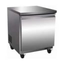 Serv-Ware UCR-27-HC** Under-Counter Refrigerator 27.8", 6.5 cu.ft.