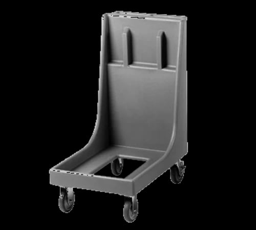 Cambro Camdolly CD100H615 Open Frame Charcoal Gray Food Carrier Dolly With Handle