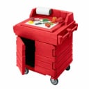 Cambro Camkiosk KWS40158 Hot Red Serving Counter 40-1/2"W X 33"D X 45-1/2"H