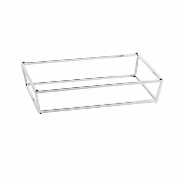 Tablecraft 21000 Stainless Steel Display Riser 20-3/4" x 12-3/4" x 3-7/8"