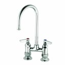 T&S B-0325 4" Deck Mount Double Pantry Faucet