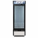Maxx Cold MXM1-23FHC-ICE 23 cu. ft. White 1-Door Bagged Ice Freezer Merchandiser 27"W